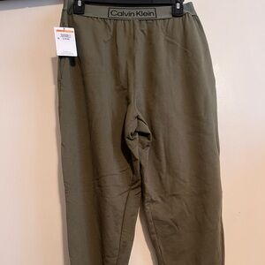 Calvin Klein Olive Green Pants